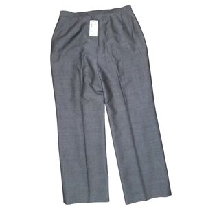 NWT Classiques Entier Suit Seperates Grey Trousers  Wool & Mohair Blend 14P